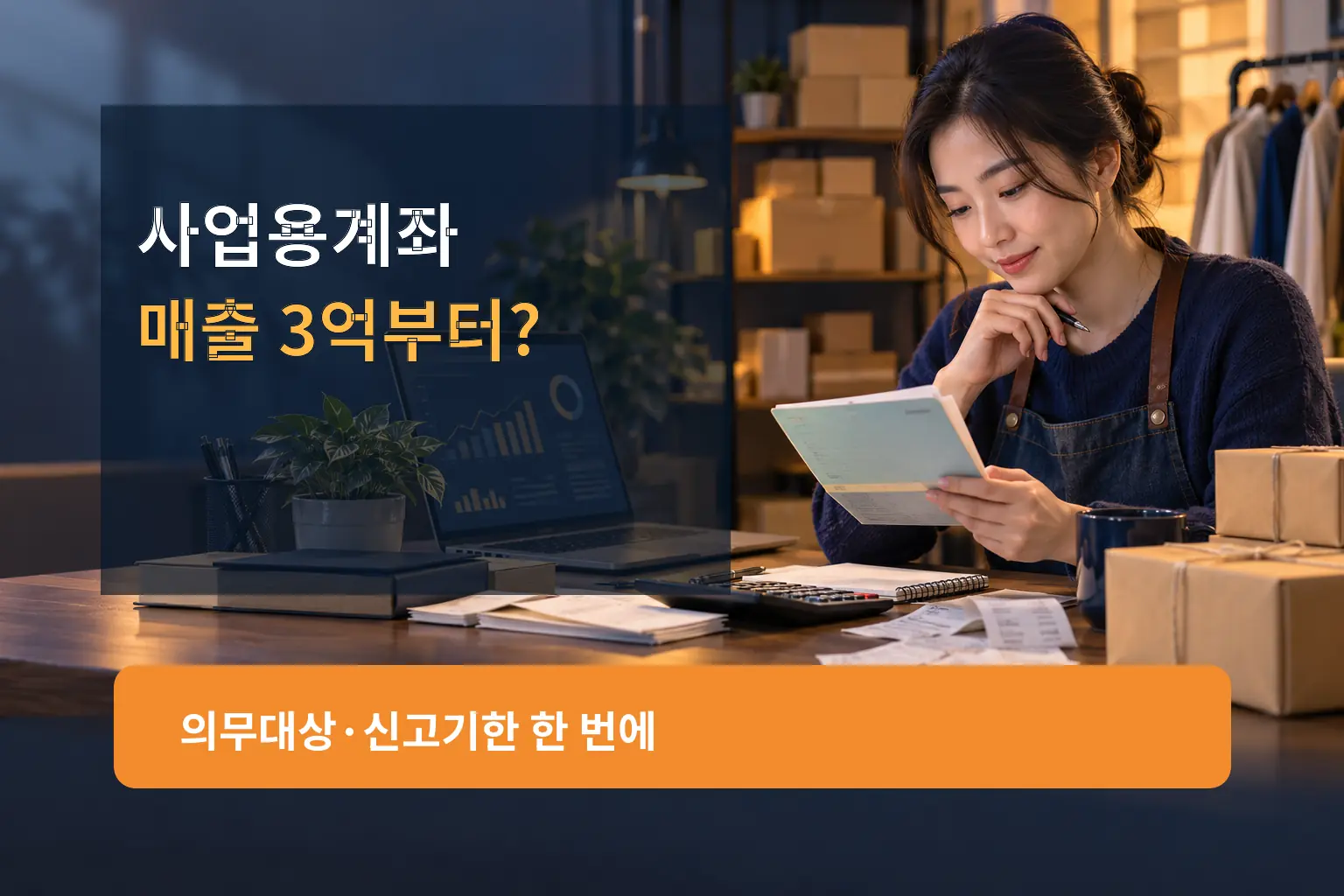 쿠팡 판매자 사업용계좌, 매출 3억원부터 의무일까