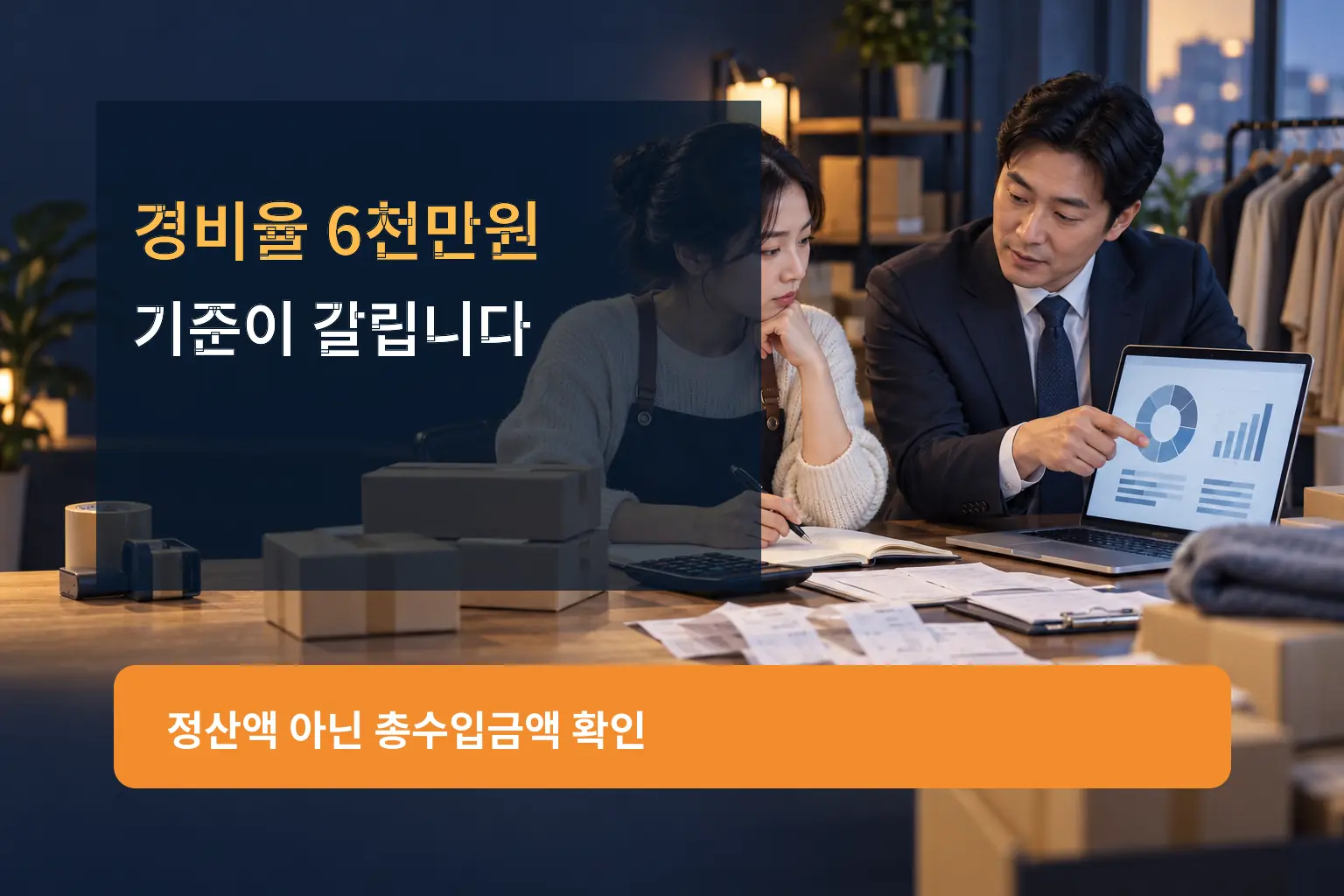 쿠팡 판매자 경비율, 종소세 6천만원 전후 판단법