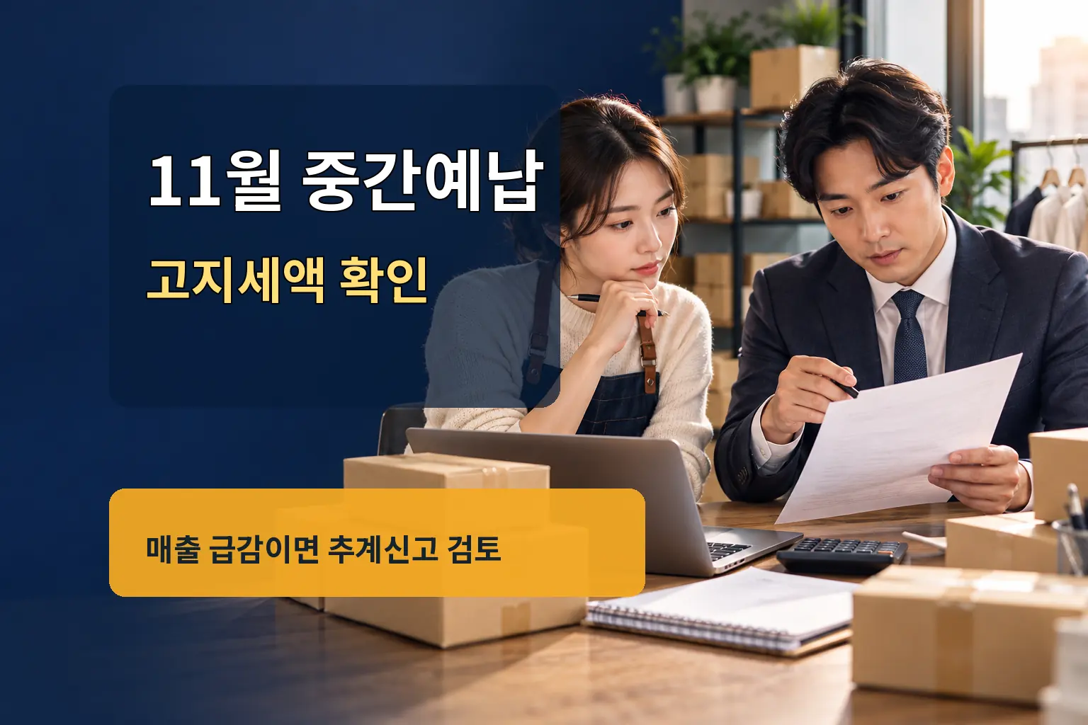 쿠팡 판매자 종소세 중간예납, 11월 고지 확인법